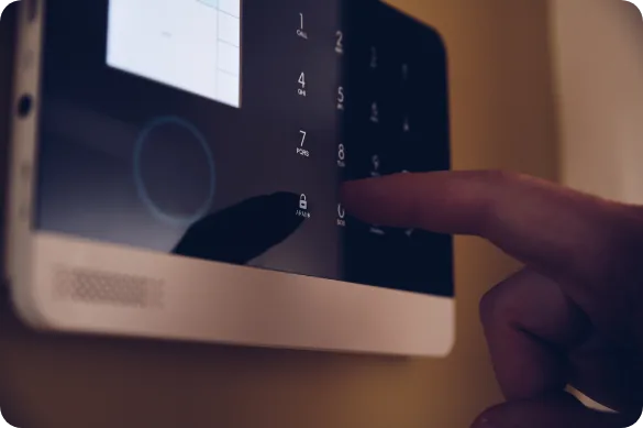 alarm confirmation display