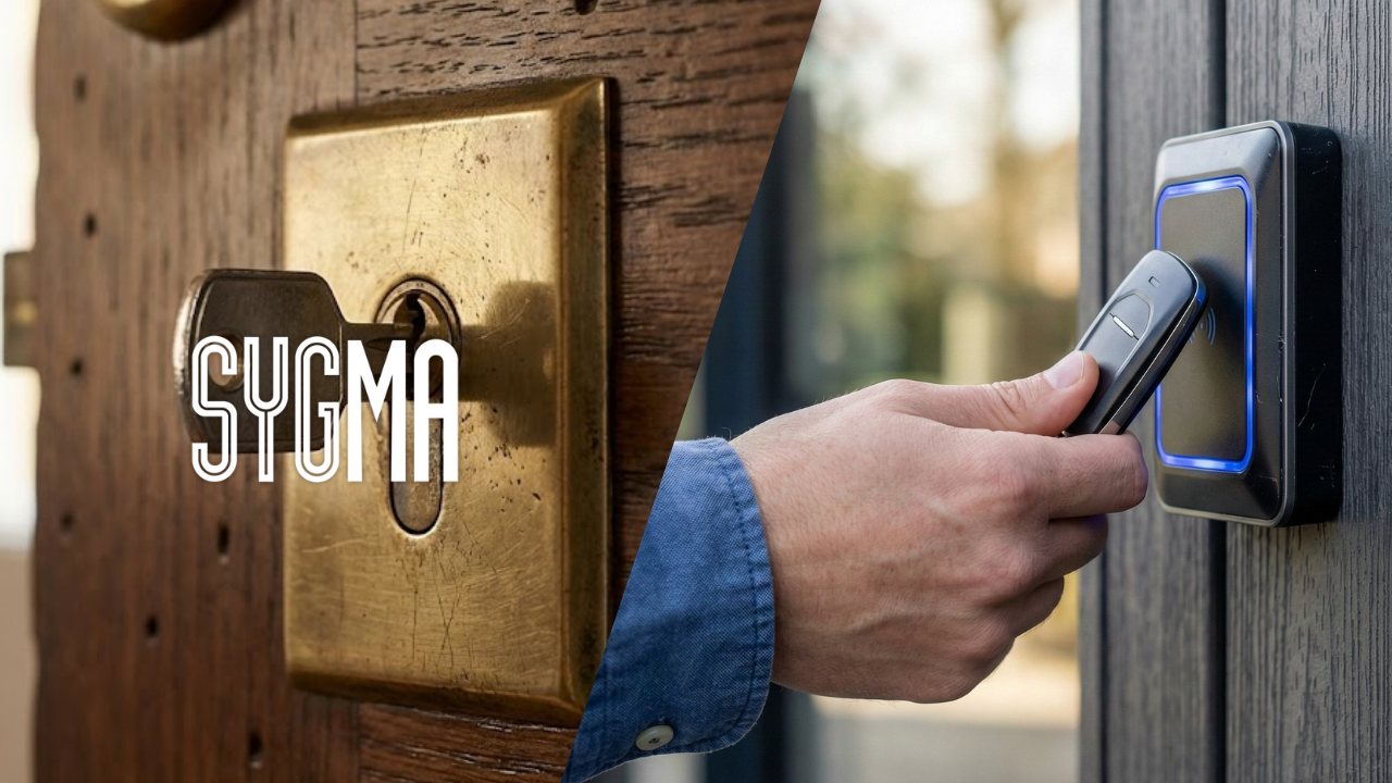 Traditional Lock and Key VS Access Control Systems